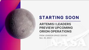 NASA & ESA Leaders Discuss Distant Retrograde Orbit Departure Burn of Orion Vehicle