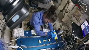 iss059m161690911 (June 18, 2019) --- Genes in Space-6 Operations