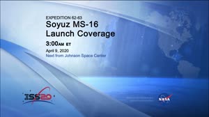Soyuz MS-16 Launch Coverage on NASA-TV