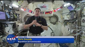 Chris Cassidy Speaks with NASA Interns
