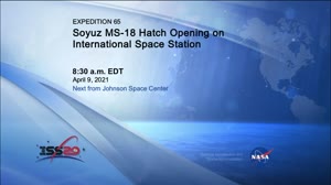 iss064m260991229_Expedition_65_Soyuz_MS-18_Hatch_Opening_Welcome_Ceremony_210409