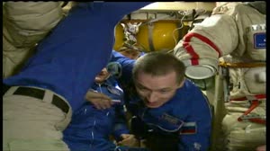 International Space Stationâ€™s Expedition 64 Crew Closes Hatch