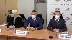 Expedition64 GCTC Crew News Conference