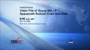 iss064m262871229_Expedition_64_Video_File_Soyuz_MS-17_Rollout_Crew_Activities_201013