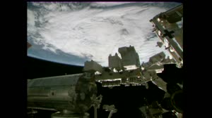 SPACE STATION CAMERAS PROVIDE VIEWS OF HURRICANE ZETA