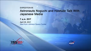 iss065m261161059_Expedition_65_JAXA_Astronauts_Noguchi_and_Hoshide_Talk_With_Japanese_Media_210426