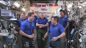 ISS Expedition 65 Change of Command Ceremony : October 4, 2021