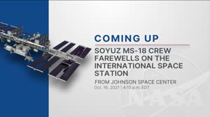 Soyuz MS-18 - Farewells and Hatch Closing on the International Space Station