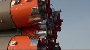 Expedition 65 Space Station Crew Prepares for Launch as Soyuz Rolls to the Pad