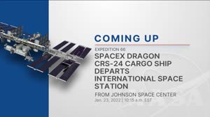 Expedition 66 SpaceX Dragon CRS-24 Cargo Ship Departs International Space Station - Jan. 21, 2022