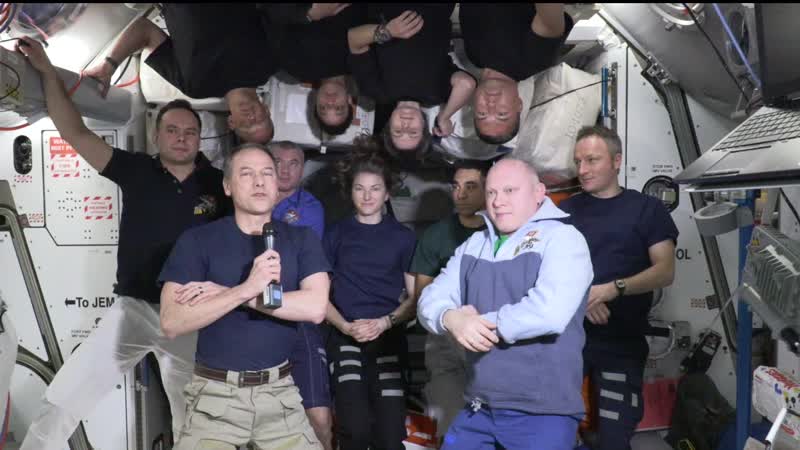 Change of Command of International Space Station Takes Place