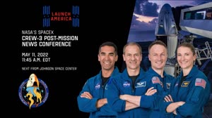 Expedition 67 - NASAâ€™s SpaceX Crew-3 Talks with Media Following Mission - May 11, 2022