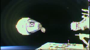 Boeing CST-100 Starliner Undocks from the International Space Station - May 25, 2022