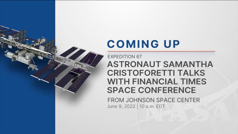 ASTRONAUT DISCUSSES LIFE ABOARD SPACE STATION DURING INVESTING IN SPACE CONFERENCE