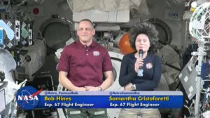 Expedition 67 Space Station Crew Answers Chicago-Area Student Questions - Sept. 13, 2022