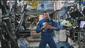 Expedition 68  Astronaut Sultan Alneyadi Answers Dubai Student, Public Questions - March 21, 2023