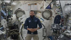 Expedition 69 Astronaut Sultan Alneyadi Talks with Abu Dhabi Students, Officials - June 7, 2023