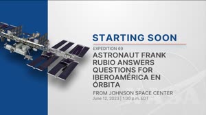 Expedition 69 -Astronaut Frank Rubio Answers Questions for IberoamÃ©rica en Ã“rbita - June 12, 2023