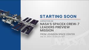 NASAâ€™s SpaceX Crew-7 Leaders Preview Mission