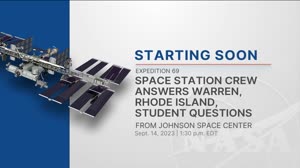 Expedition 69 Space Station Crew Answers Warren, Rhode Island, Student Questions - Sept. 14, 2023