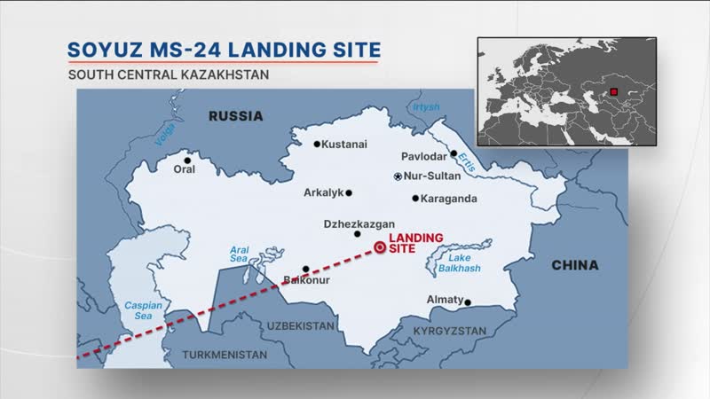 Soyuz MS-24 Space Station Farewells and Hatch Closing - Friday, April 5, 2024