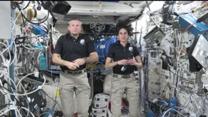 Space Station Crew Talks with Fox Weather, WCBS Newsradio 880, New York