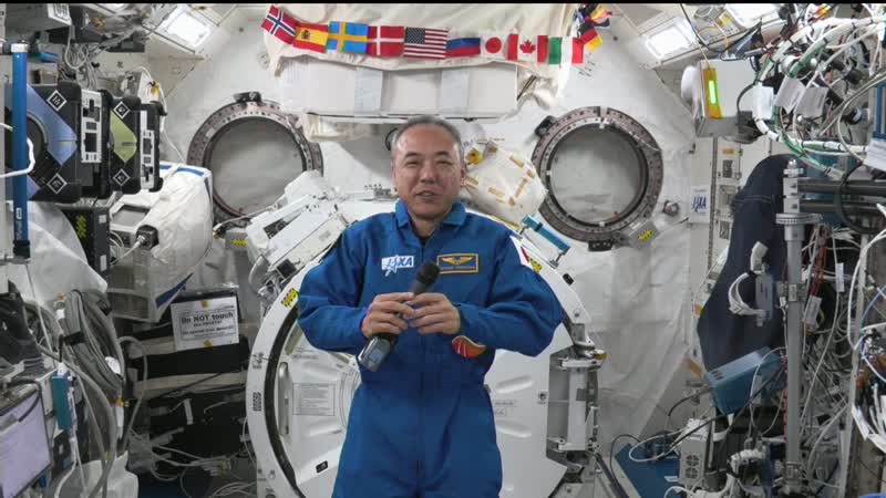 Expedition 70 Astronaut Furukawa Discusses Space Station Science Experiments - Dec. 15, 2023