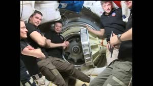 Expedition 70/71Soyuz MS-25 Space Station Hatch Opening, Welcome Remarks - March 21, 2024
