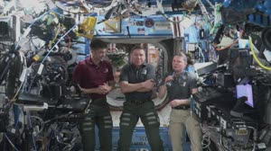 iss071m261501434 Space Station Crew Talks with The Weather Channel 240529