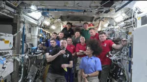 Change of Command of International Space Station Takes Place