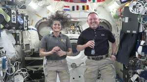 Space Station Crew Talks with AccuWeather - Monday, March 10, 2025