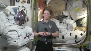NASA Astronaut Nichole Ayers Talks with the Space and Solutions Conference in Seville Spain 250317