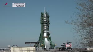 NASA Astronaut Jonny Kim Soyuz MS-27 Launch â€“ Tuesday, April 8, 2025