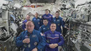 Change of Command of International Space Station Takes Place