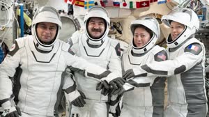 CREW-12 ASTRONAUTS UNDOCK FROM INTERNATIONAL SPACE STATION