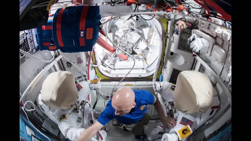 Suiting Up for a Spacewalk