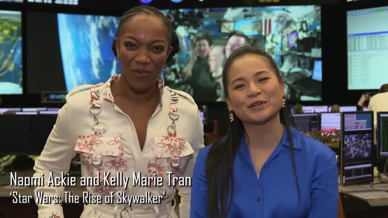 Christina Koch Congratulatory Message – Naomi Ackie and Kelly Marie Tran