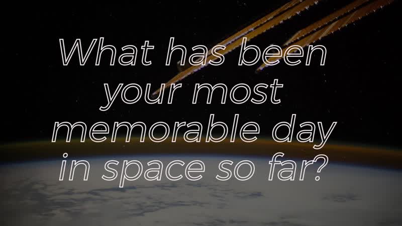 Christina Koch’s Memorable Moments: Part 1