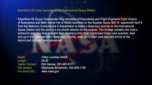 NTV VF Expedition 65 Pre Launch Preparations and Launch