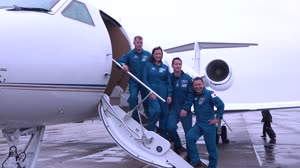 jsc2021m000136_NASAs_SpaceX_Crew-2_Ellington_Field_Departure_210416