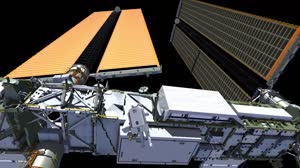 U.S. Spacewalk 74 Animation