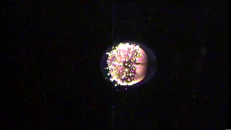 Hot Flame Aboard the International Space Station
