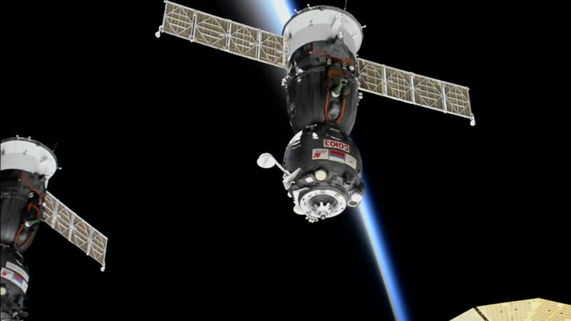 NTV Video File-Soyuz MS-19 Landing