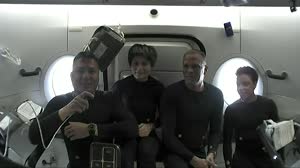 NASA's SpaceX Crew-4 Flight Day 2 Highlights