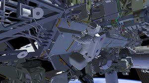 U.S. Spacewalk 84 Animation - January 20, 2023