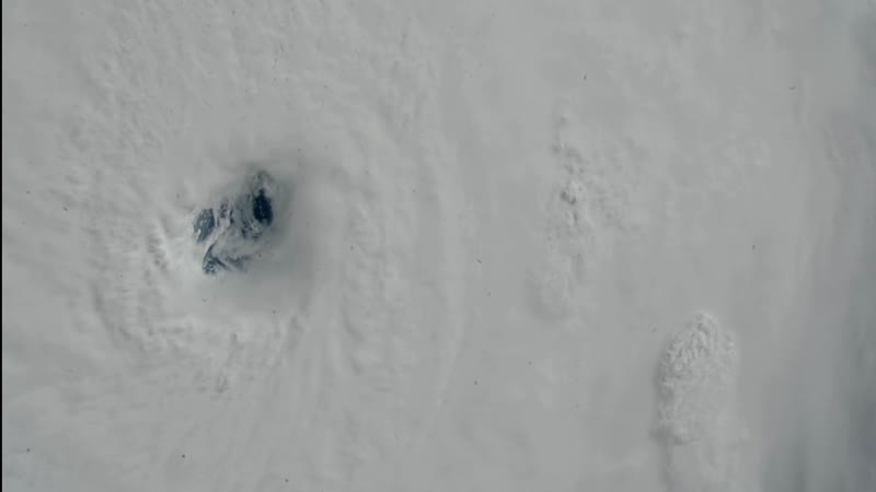 Expedition 71 International Space Station Flyover of Hurricane Beryl - Monday, July 1, 2024