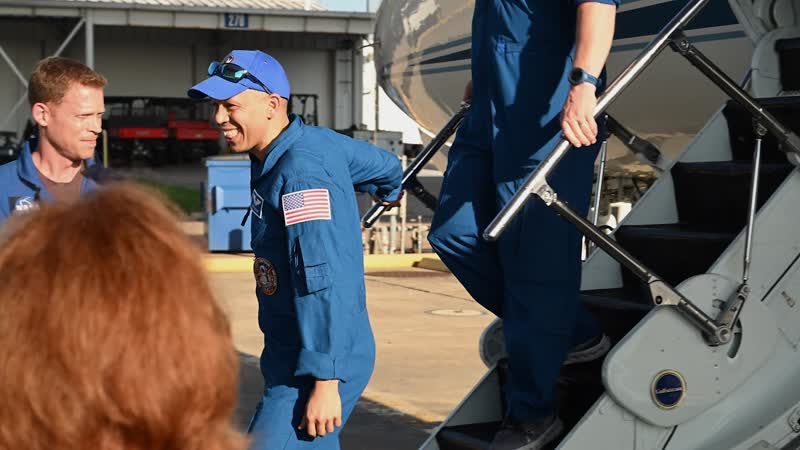 NASA Astronaut Chris Williams Returns to Houston – July 27, 2026