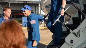 NASA Astronaut Chris Williams Returns to Houston – July 27, 2026